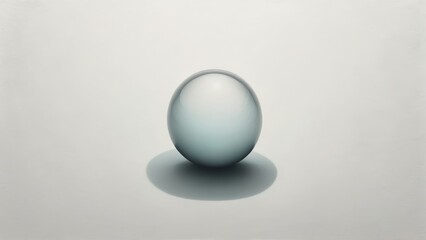 White 3D ball