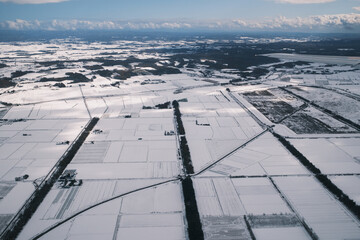飛行機からの絶景