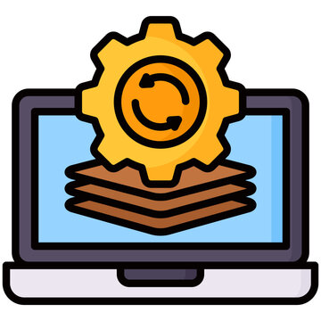 Batch Processing Icon