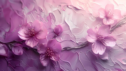 Naklejka premium pink rose petals