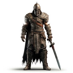 Fototapeta premium Warrior weapon knight sword.