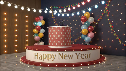 birthday cake with candles