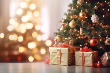 Christmas ornament gift tree.