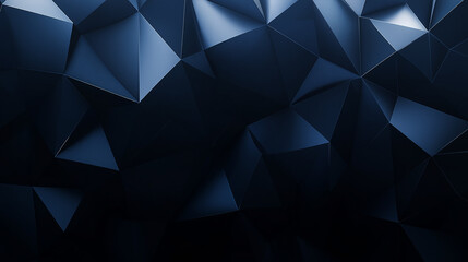 Obraz premium abstract background with triangles, abstract background, dark background, polyhedral