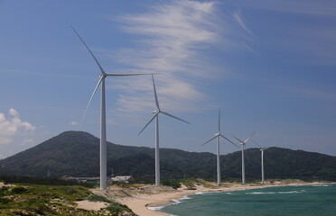 風力発電の風車