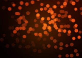 Bokeh Photo Overlay on Black Background. Beautiful Soft Light Bokeh Effect. Ideal for Photography, Graphic Design, and Video Editing.