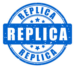 Obraz premium Replica vector watermark
