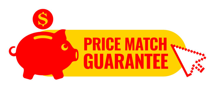 Price match guarantee web banner