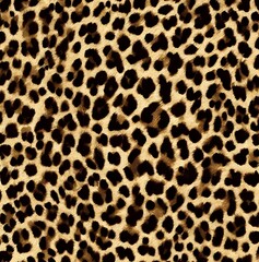 Fototapeta premium leopard texture, real hair, stylish design, wild cat spots