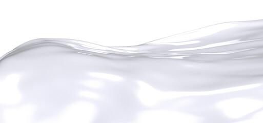 Abstract background image featuring a white fabric draped with soft folds and wrinkles.