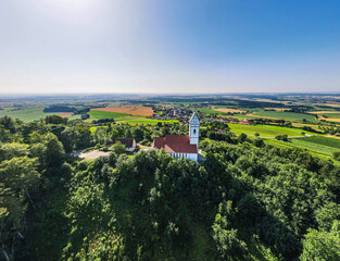 Naklejka premium Der Bussen von oben – Drohnenfotografie