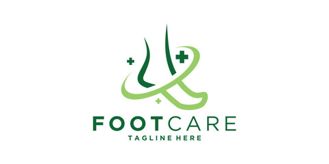 logo design foot care, health, beauty, salon, logo design icon, vector, symbol, idea, creative.