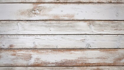 Fototapeta premium White painted wood texture seamless rusty grunge background