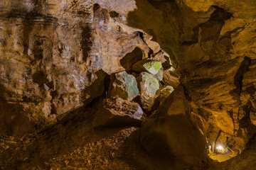 Höhlenexpedition in der Tiefenhöhle Laichingen