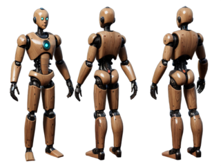 A wooden reboot with ai png file