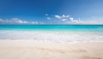 Fototapeta premium Seashore with Clear Turquoise Water