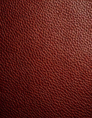 Fototapeta premium Dark brown full grain leather background