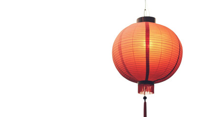 Obraz premium Chinese lantern transparent background