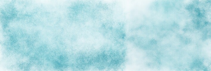Obraz premium The image showcases a digital rendering of a soft, calming watercolor background. The colors are a blend of pale blue and white, creating a subtle and dreamy effect