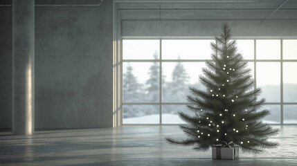 Minimalist Christmas tree