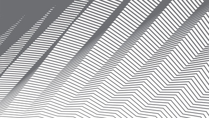 Grey stripes zig zag curve lines abstract background for backdrop or fabric style