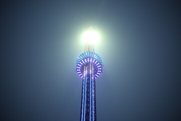 Attraction de foire, man&egrave;ge