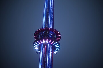 Attraction de foire, man&egrave;ge
