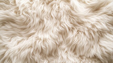 Fototapeta premium Soft beige fluffy background with a velvety texture resembling fur or warm wool. The neutral tones create a comforting, grounded feel, ideal for natural and organic design aesthetics.