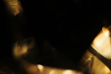 Prismatic Luxury Gold Overlays &ndash; High-resolution abstract light and golden bokeh textures. Perfect for adding an elegant, prismatic glow to photos, invitations, and branding with a luxurious touch.