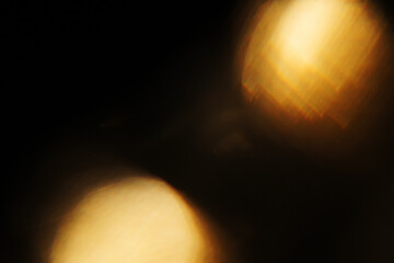 Prismatic Luxury Gold Overlays – High-resolution abstract light and golden bokeh textures....