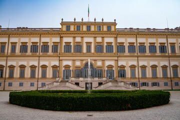Fototapeta premium Historic Villa Reale at Monza, Italy