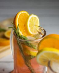 glass of lemonade