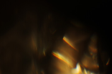 Prismatic Luxury Gold Overlays – High-resolution abstract light and golden bokeh textures....