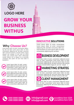 flyer designodern fiyer tmemplate, cover modern layout, annual report, poster, flyer in A4
