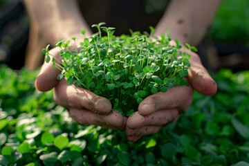Generative AI Image of Futuristic Laboratory with DNA Helix in Test Tubes