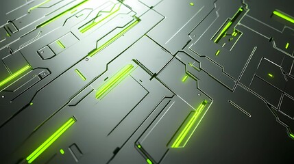 Vibrant cyberpunk texture with glowing digital lines, metallic reflections, and shadowy details for an edgy, sci-fi-inspired background