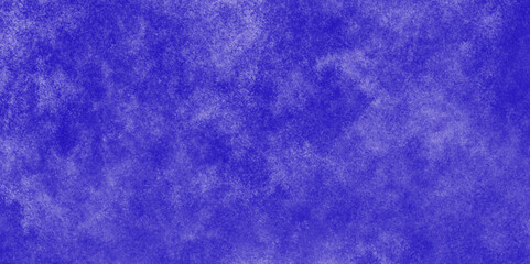 Abstract blue background with blue Dark Wall Background texture. Old blue purple paper with white stain. Chaotic blue watercolor paper texture background. Beautiful cirrus clouds. blue sky background.