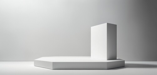Gradient Light on Simple Podium