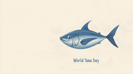 May 2 World Tuna Day,  Tuna Fish for Conservation and Awareness ,  AI GENERAT .