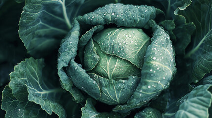 Fototapeta premium Cabbage isolated on a white background