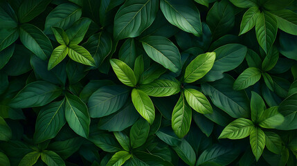 Green leaf background