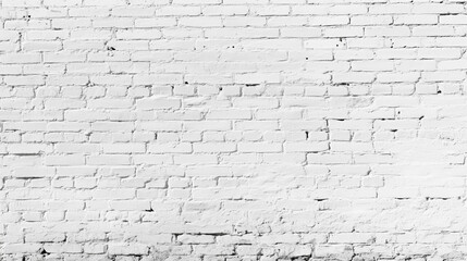White brick wall background