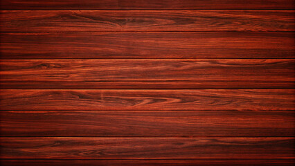 Naklejka premium Seamless Red Wood Grain Texture Background with Horizontal Stripes, AI Generation