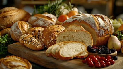 Freshly Baked Bread Assortment