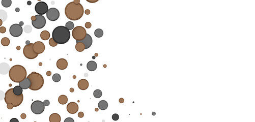 silver confetti explosion festive background