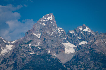 Grand Teton and glaciers