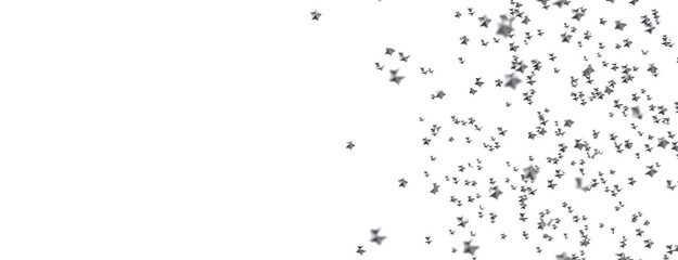 Ethereal Rain of Gold: Step into a Captivating 3D Stars Shower