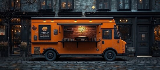 Food Truck on the Street