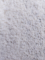 Fototapeta premium white plastic gram granules resulting from the CNC lathe machine process 