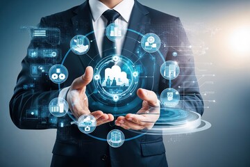 Imaginative Portrayal of Technological Progress in Business: A Harmonious Blend of Innovation and Redefined Processes